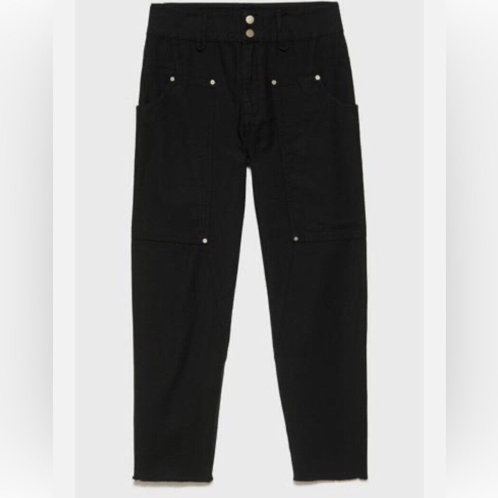 FRAME barrel twisted Trapunto cargo utility pants sz 30